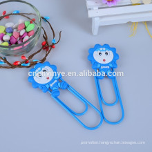 pvc rubber cute paper clip holder